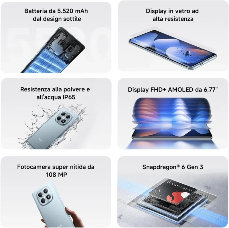 XIAOMI Redmi Note 15 caratteristiche