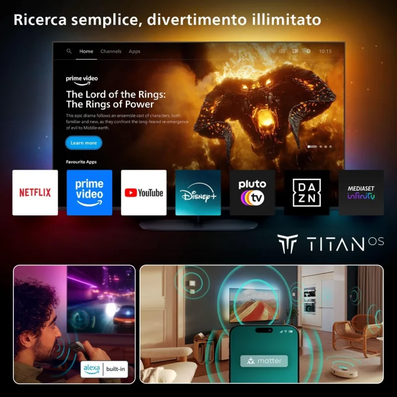 Philips Ambilight 55OLED770 google tv