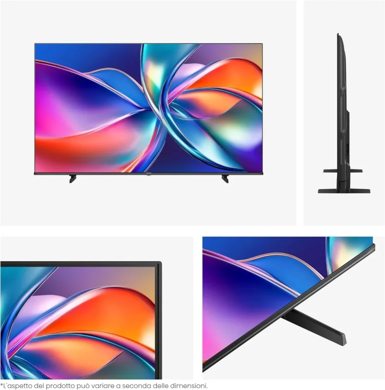 Hisense 55E78Q viste laterali