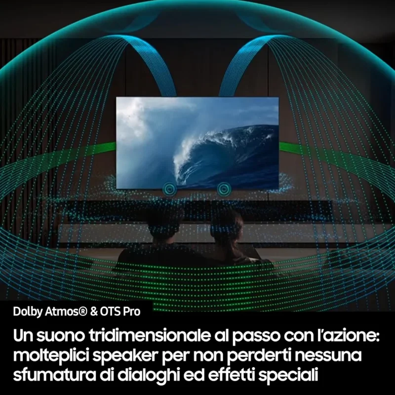 Samsung OLED QE55S95 55 pollici audio