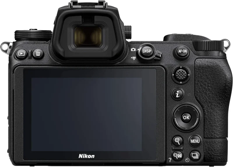 NIKON Z7 II vista posteriore