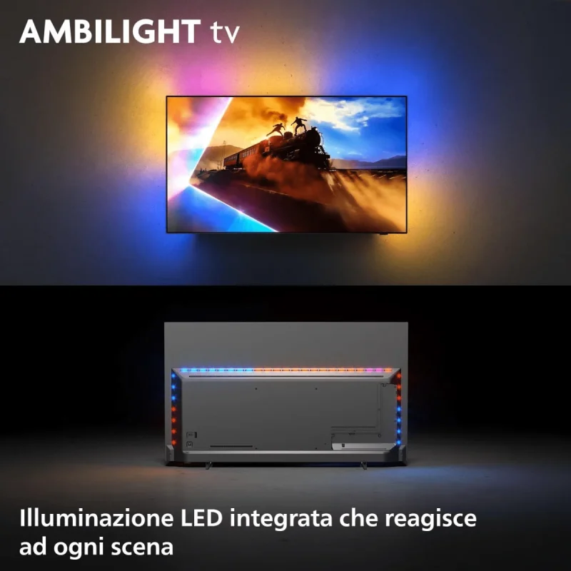 Philips Ambilight 55OLED770 illuminazione