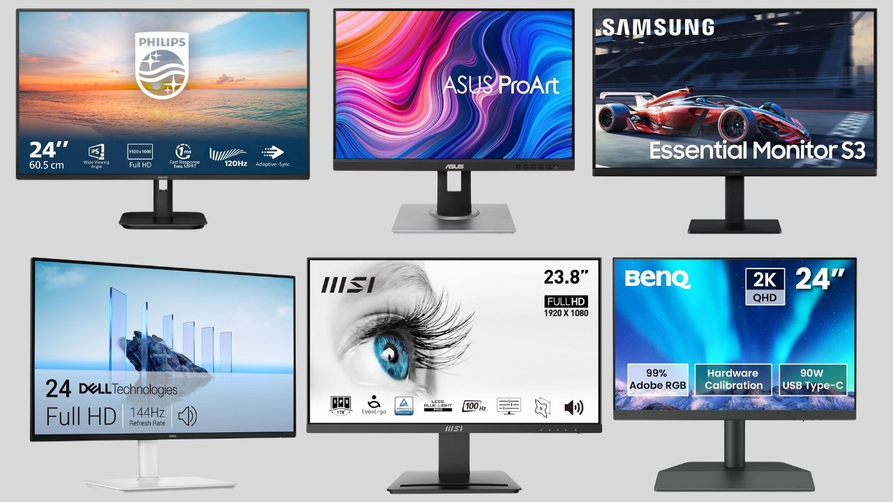 I migliori Monitor da 24 pollici 🖥️ [Luglio 2026]