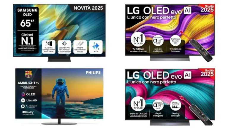 migliori tv oled 65 pollici