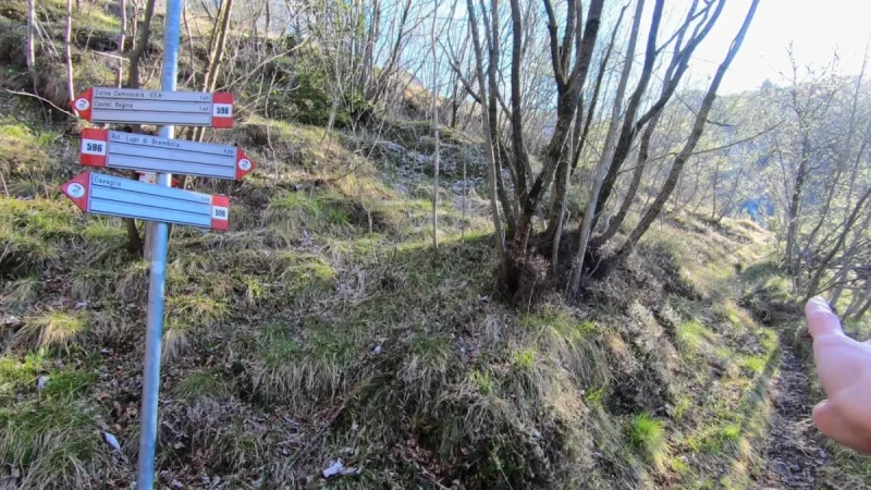 Pizzo Cerro e Castel Regina da Cavaglia – Sentiero – foto 6