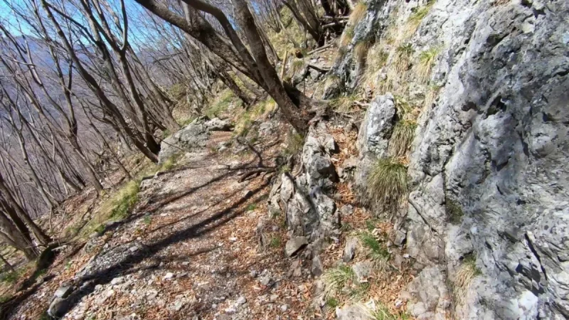 Pizzo Cerro e Castel Regina da Cavaglia – Discesa con anello – foto 15