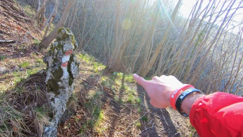 Pizzo Cerro e Castel Regina da Cavaglia – Sentiero – foto 13