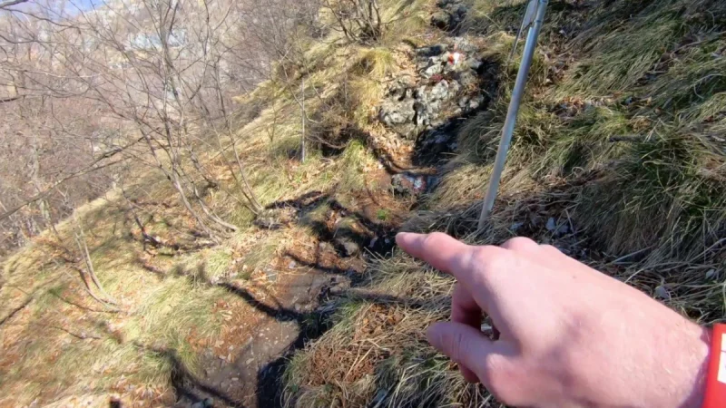 Pizzo Cerro e Castel Regina da Cavaglia – Discesa con anello – foto 9
