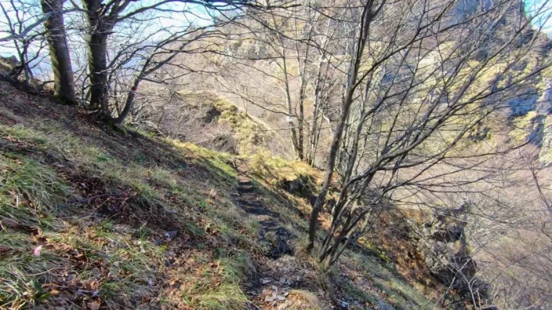 Pizzo Cerro e Castel Regina da Cavaglia – Discesa con anello – foto 10