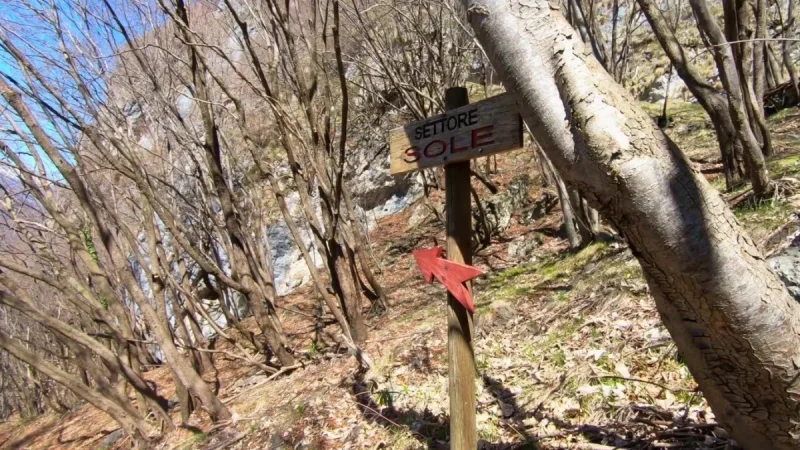 Pizzo Cerro e Castel Regina da Cavaglia – Discesa con anello – foto 14