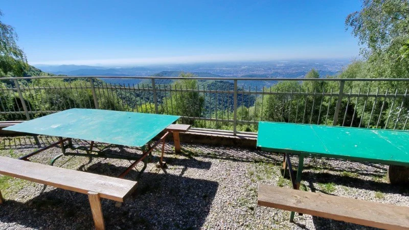 panorama dal Rifugio Canto Alto