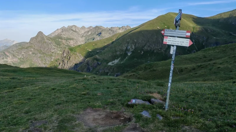 Rifugio Benigni dai Piani dell'Avaro
