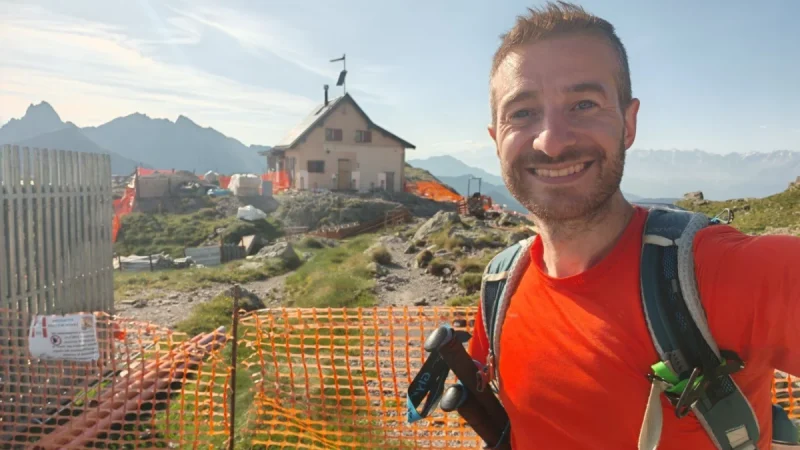 luca gherardi al rifugio benigni