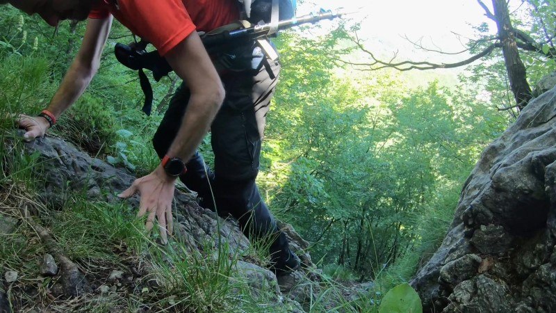 Monte Zucco da San Pellegrino Terme – Sentiero – foto 44