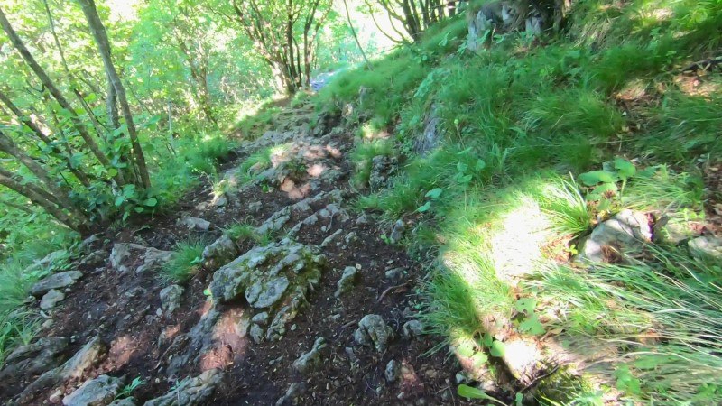 Monte Zucco da San Pellegrino Terme – Discesa con anello – foto 6