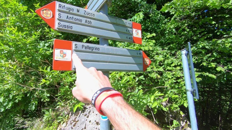 Monte Zucco da San Pellegrino Terme – Discesa con anello – foto 8