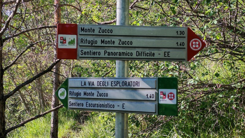 Monte Zucco da San Pellegrino Terme – Sentiero – foto 22