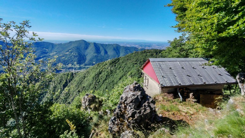 Monte Zucco da San Pellegrino Terme