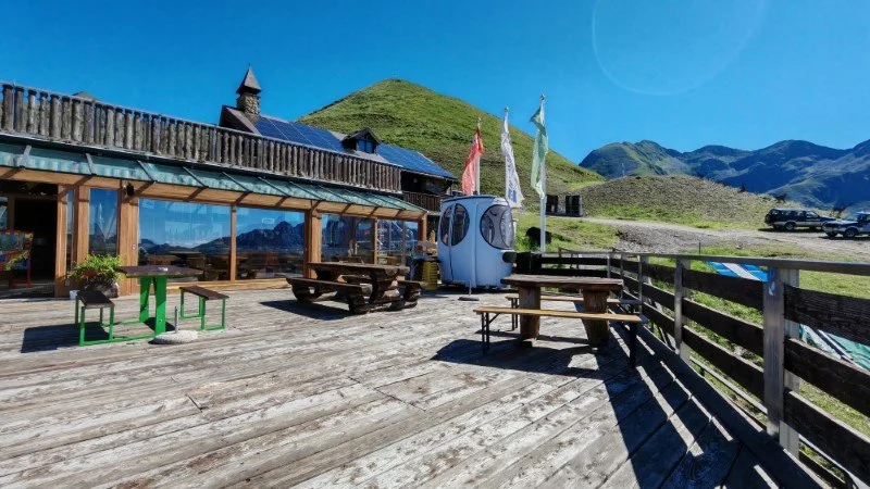 rifugio Montebello terrazza