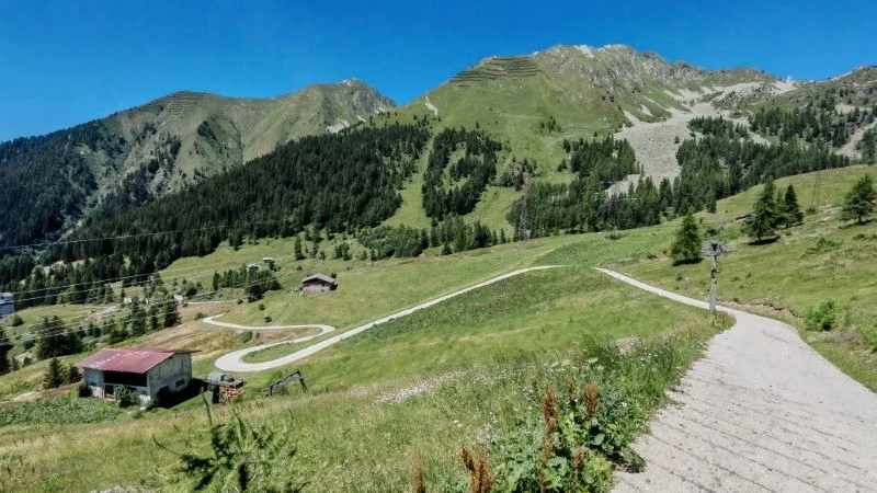 Rifugio Dordona da Foppolo – Discesa con anello – foto 28
