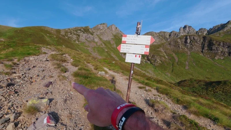 Rifugio Benigni dal Passo San Marco – Sentiero – foto 10