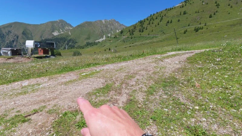 Rifugio Dordona da Foppolo – Discesa con anello – foto 19