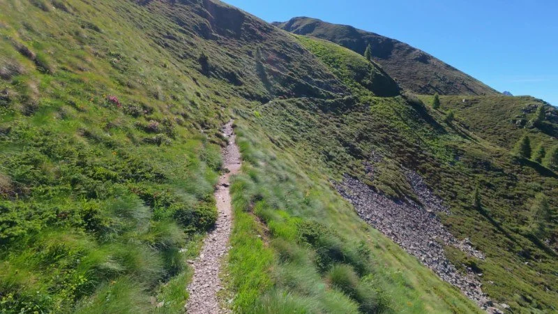 Rifugio Dordona da Foppolo – Discesa con anello – foto 12