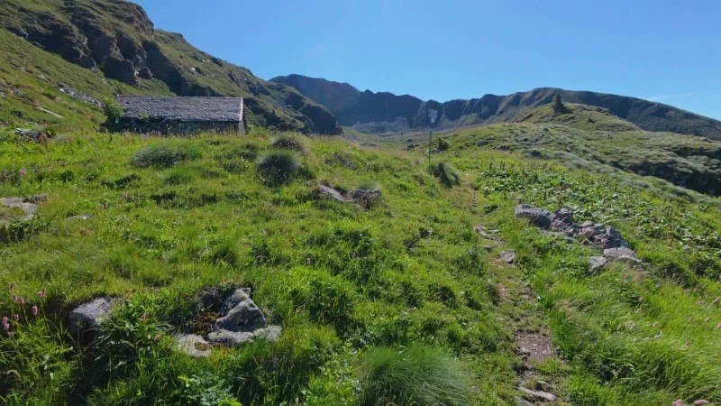 Rifugio Dordona da Foppolo – Discesa con anello – foto 11