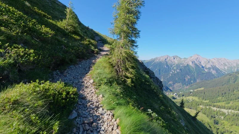 Rifugio Dordona da Foppolo – Discesa con anello – foto 10