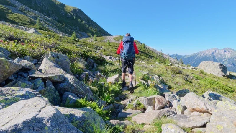 Rifugio Dordona da Foppolo – Discesa con anello – foto 8