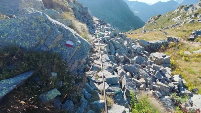 sentiero per il rifugio balicco