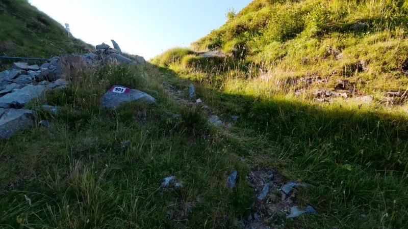 sentiero per il rifugio balicco