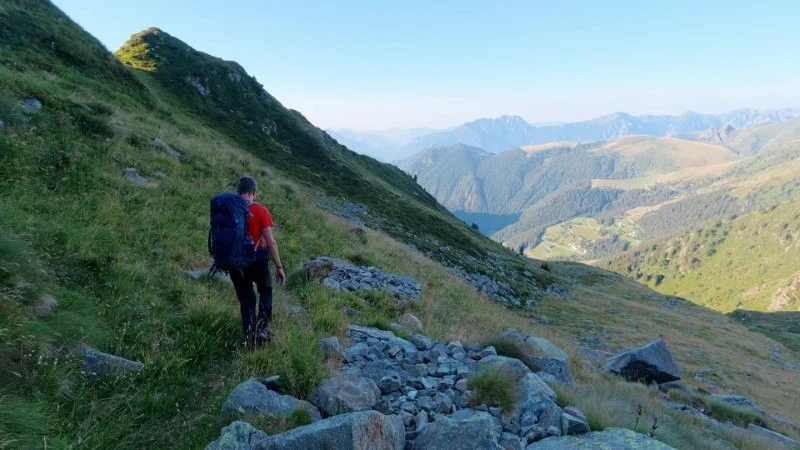 sentiero per il rifugio balicco