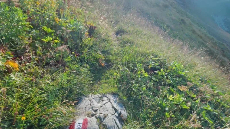 sentiero per il rifugio balicco