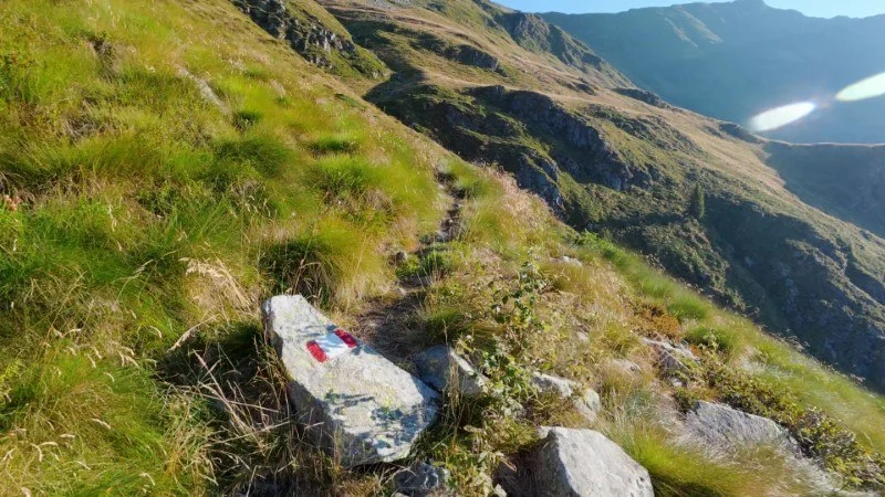 sentiero per il rifugio balicco