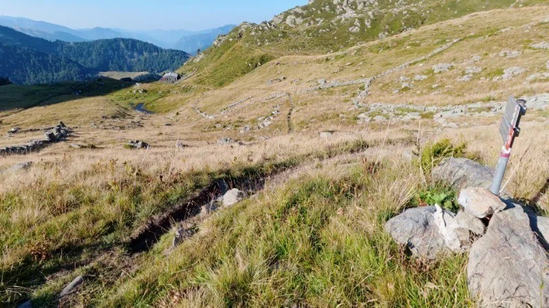 sentiero per il rifugio balicco