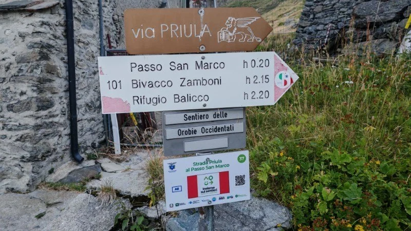 Rifugio Balicco da Cà San Marco – Sentiero